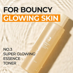 Numbuzin No.3 Super Glowing Essence Toner 200ml