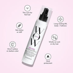 Color Wow Raise the Root Thicken + Lift Spray - All-Day Volume for Fine, Flat Hair without dulling color