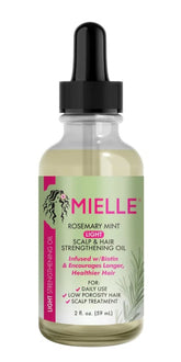 Mielle
Mielle Organics Rosemary Mint LIGHT Scalp & Hair Strengthening Oil,59 ml