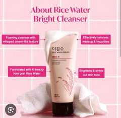 The FaceShop – Rice Water Bright Cleansing Foam 150ml