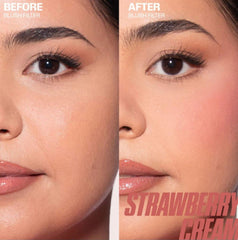 Huda Beauty Mini Baby Blush Duo Set - Strawberry Cream and Black Cherry