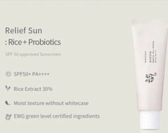 Beauty of Joseon Relief Sun : Rice + Probiotics Sunscreen SPF50+ PA++++ 50ml