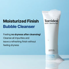 Torriden DIVE-IN Low Molecule Hyaluronic Acid Cleansing Foam