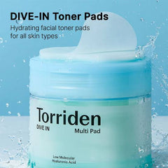 Torriden DIVE-IN Low Molecule Hyaluronic Acid Multi Pad (80ea)