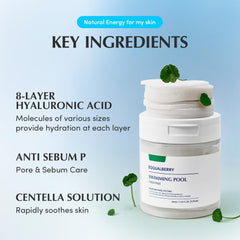 Eqqualberry Swimming Pool Toner 70 Pads