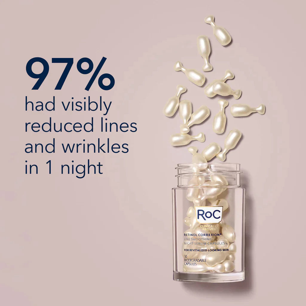 RETINOL CORREXION® Line Smoothing Night Serum Capsules