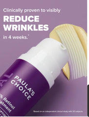 PAULAS CHOICE CLINICAL
1% Retinol Treatment  with peptides +vit C