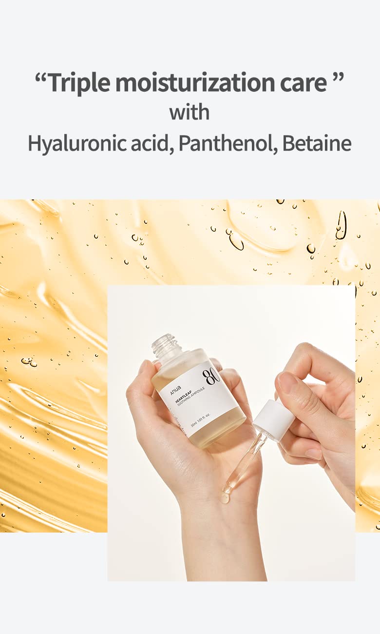 Anua Heartleaf 80% Soothing Ampoule