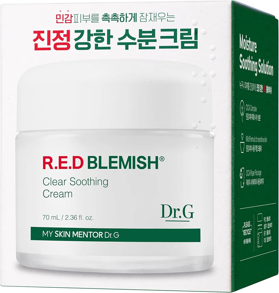 Dr.G NEW RED Blemish Clear Soothing Cream 70ml