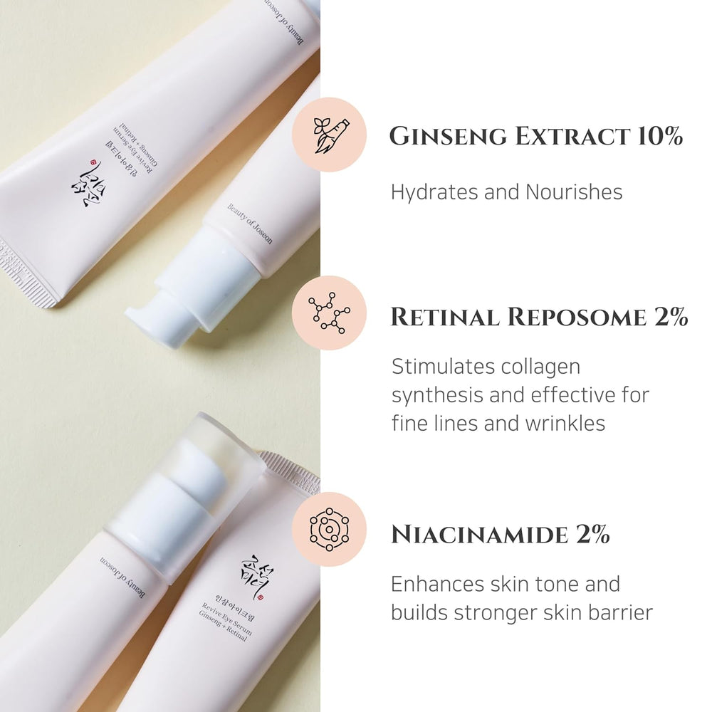 BEAUTY OF JOSEON Revive Eye Serum Ginseng + Retinal
