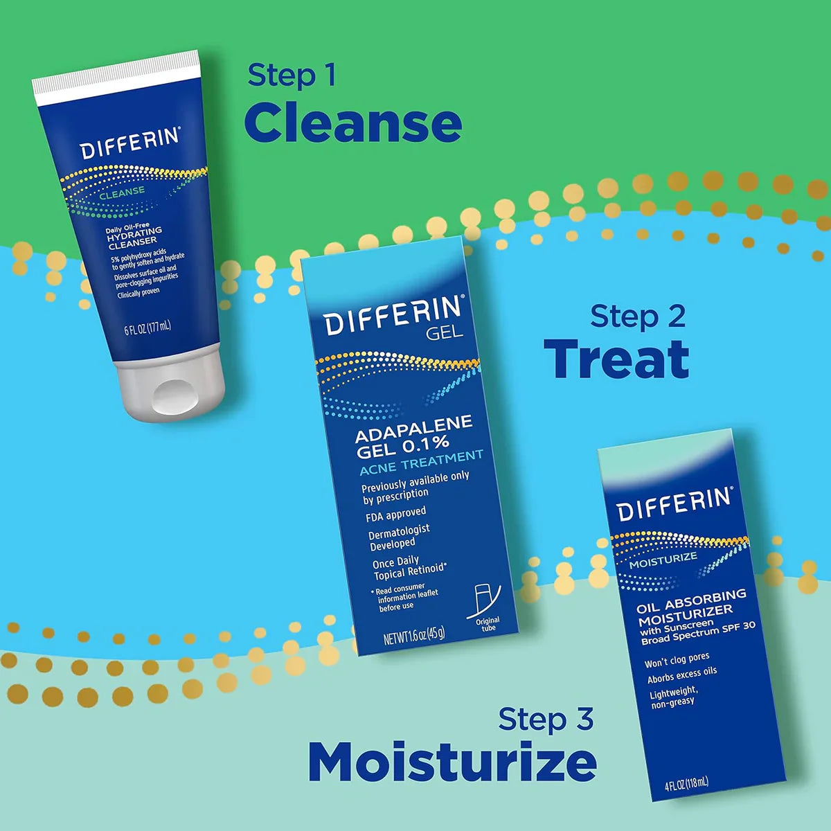 Differin Oil Absorbing Moisturizer with SPF 30