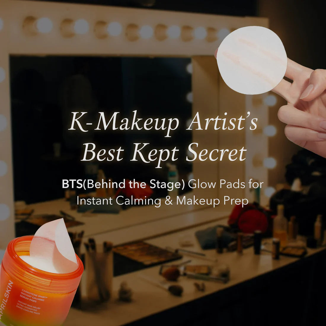 April Skin Carrotene IPMP Instant Calming Serum Pads