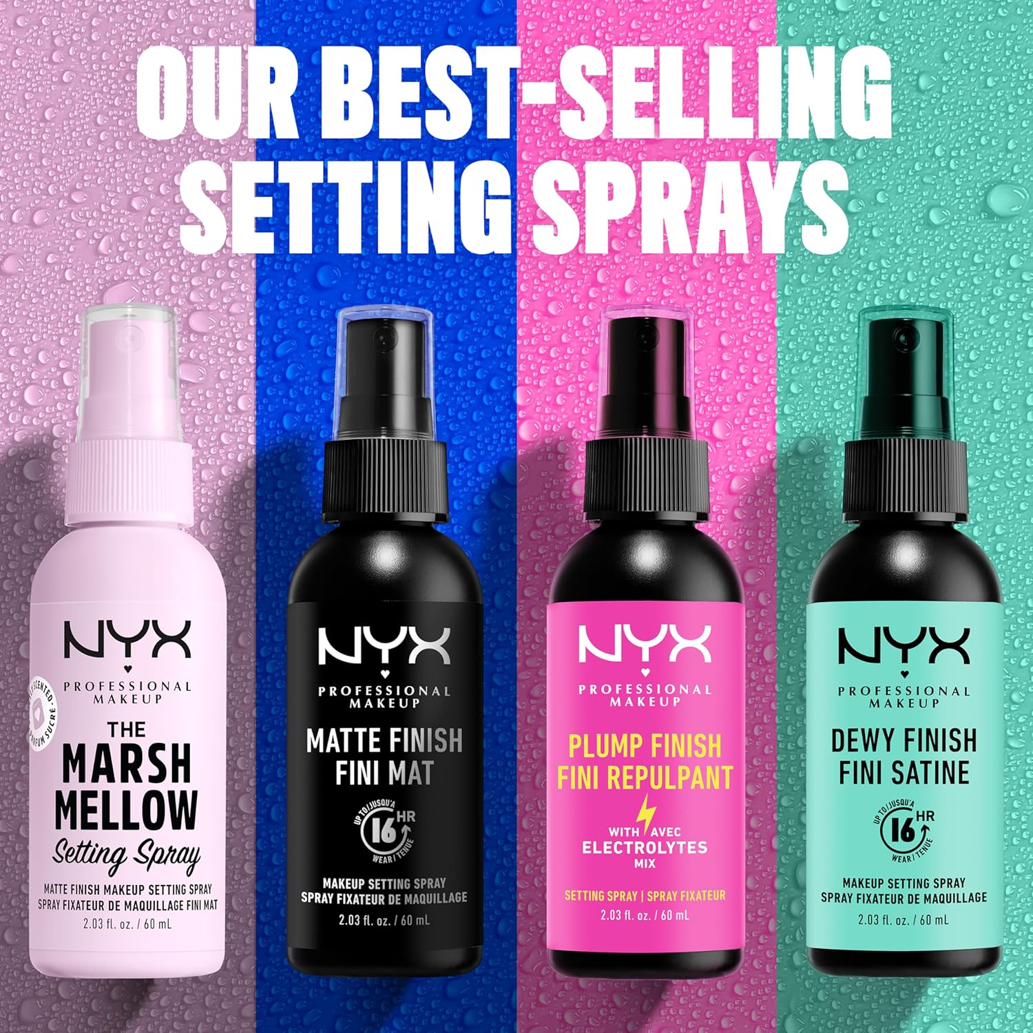 NYX Makeup Matte Finish Fini Mat Long Lasting Setting Spray