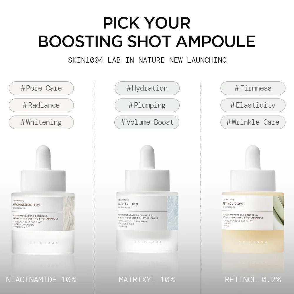 Skin 1004 Madagascar Centella Niacinamide 10 Boosting Shot Ampoule 30ml