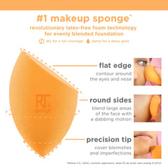 Real Technique - Miracle Complexion Sponge, 4 Count