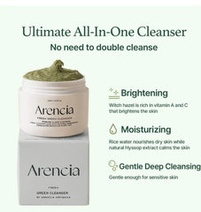 ARENCIA

Arencia - Fresh Green Rice Mochi Cleanser 120g