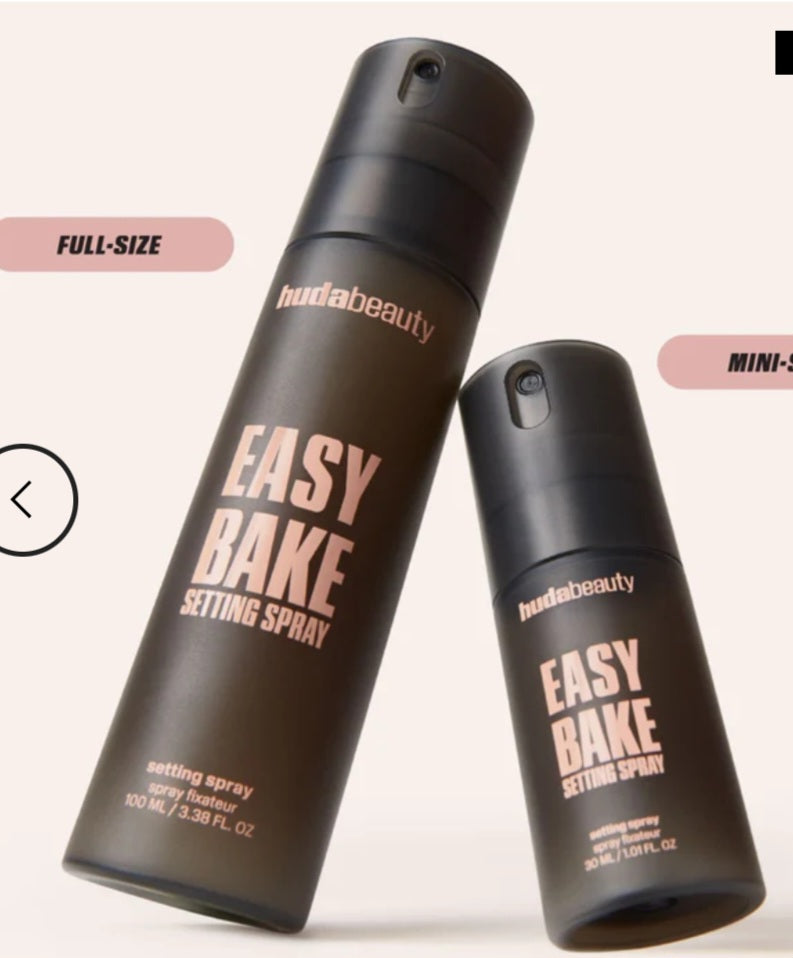 HUDA BEAUTY - Easy Bake Blurring Setting Spray with 16-Hour Wear - 100ML