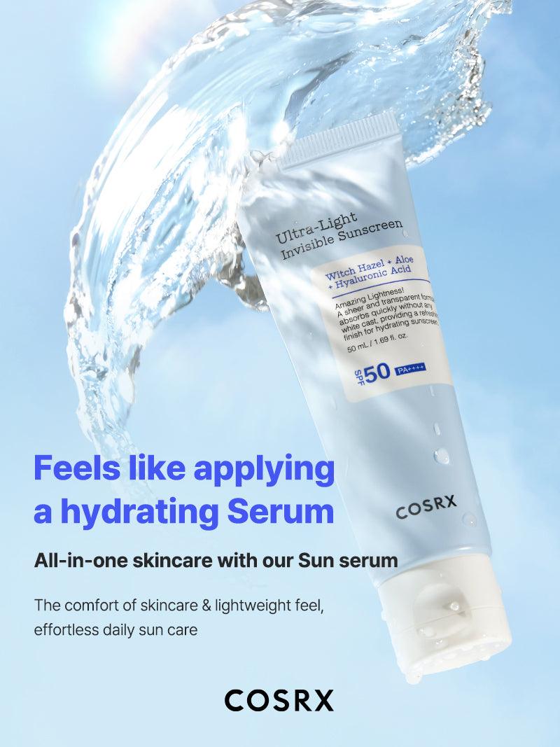 CosRx- Ultra-Light Invisible Sunscreen SPF50 PA++++