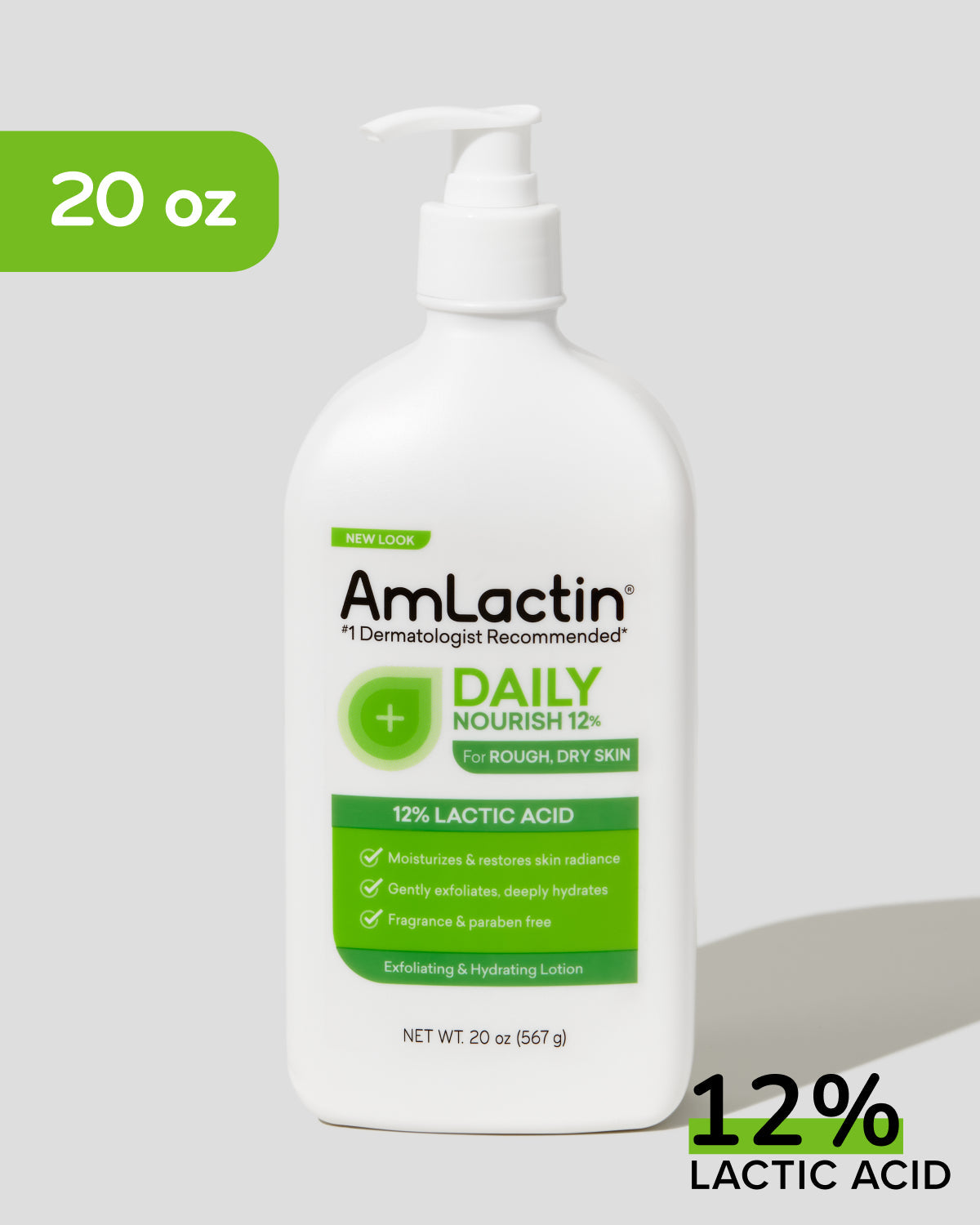 Daily Nourish Lotion with 12% Lactic Acid AHA