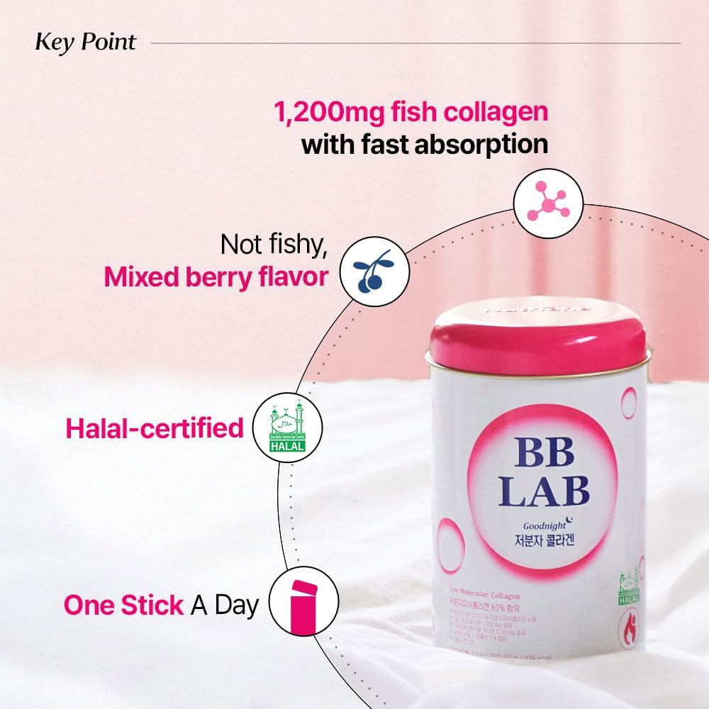Nutrione BB LAB Goodnight Low Molecular Collagen - 2g x 30 Sticks