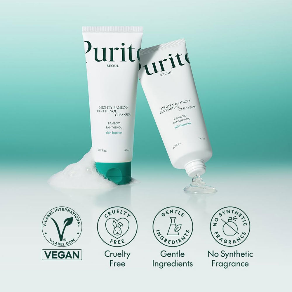 Purito SEOUL Mighty Bamboo Panthenol Cleanser 150ml