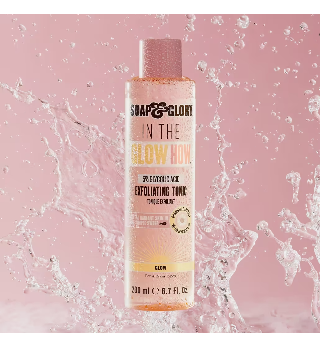 Soap & Glory In The Glow How 5% Glycolic Acid Exfoliating Tonic