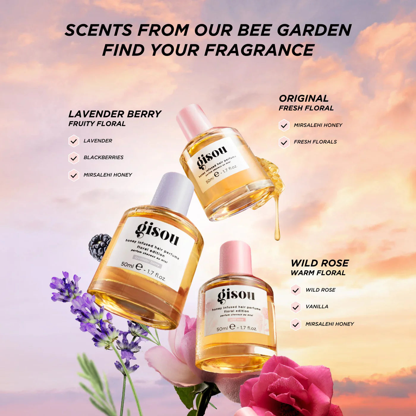 Gisou Honey Infused Hair Perfume