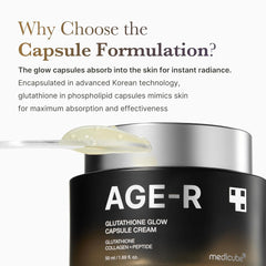Medicube AGE-R Glutathione Glow Capsule Cream