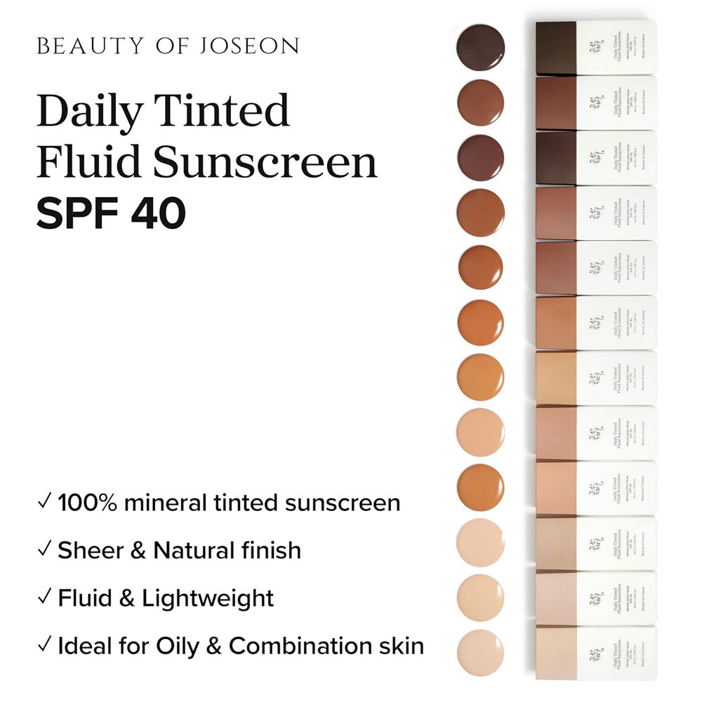 Beauty of Joseon Daily Tinted Fluid Sunscreen